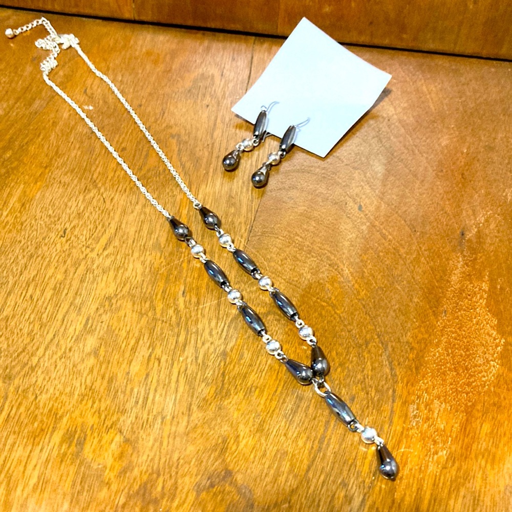 PD Statement Necklace & Earring Set